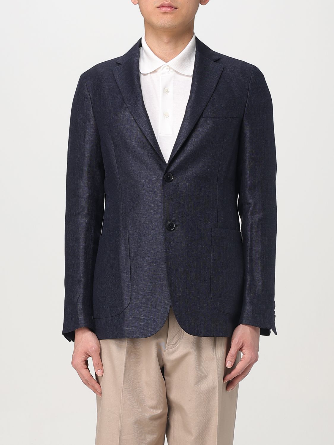 Linen Sport Coat TwoButton