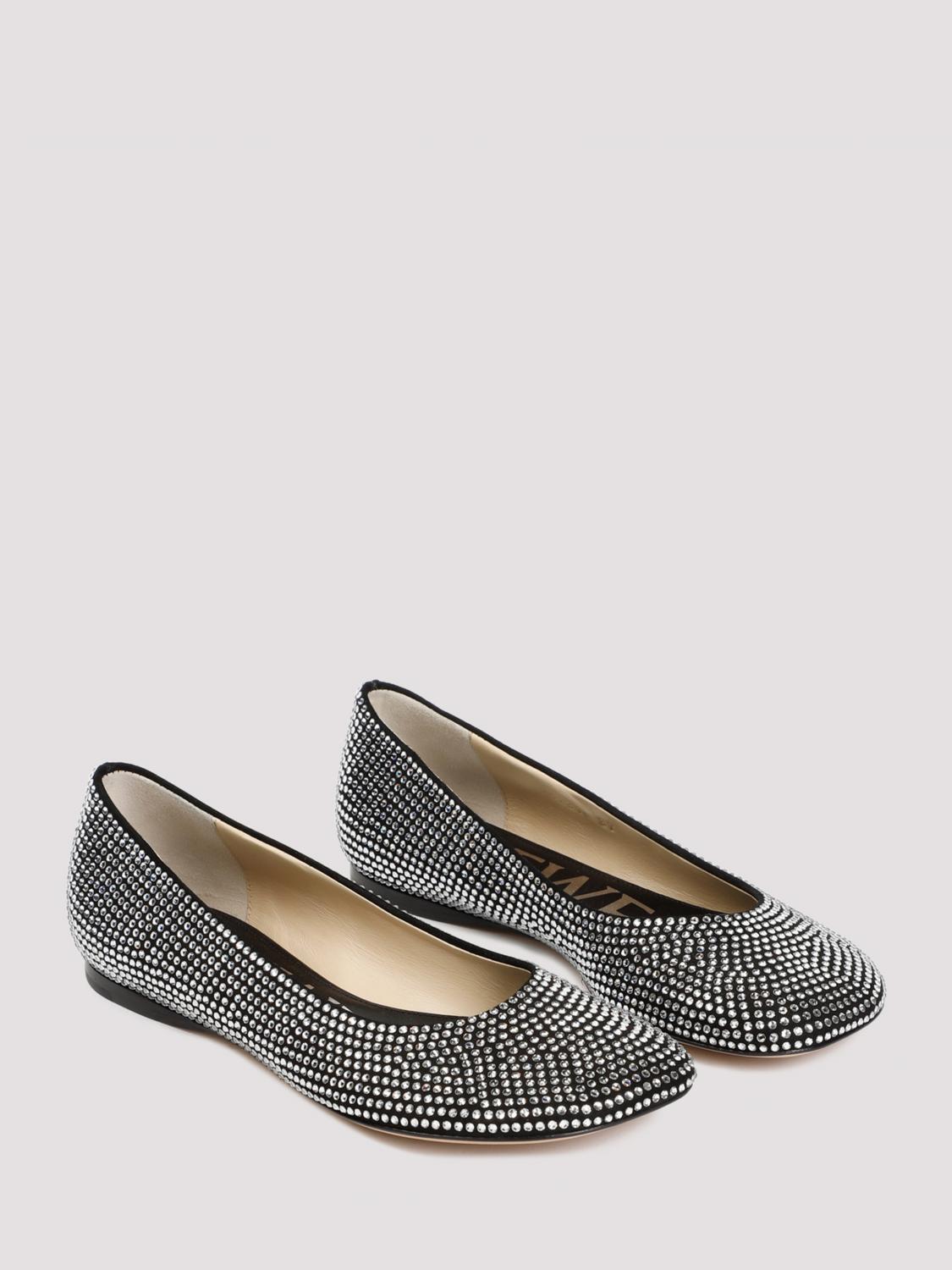 Crystal Ballerina Flats