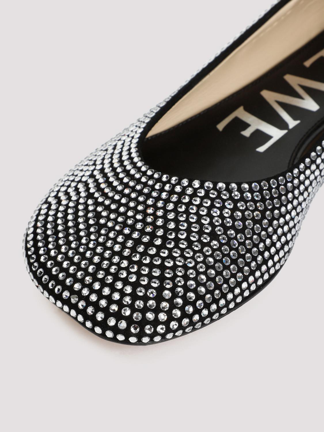 Crystal Ballerina Flats