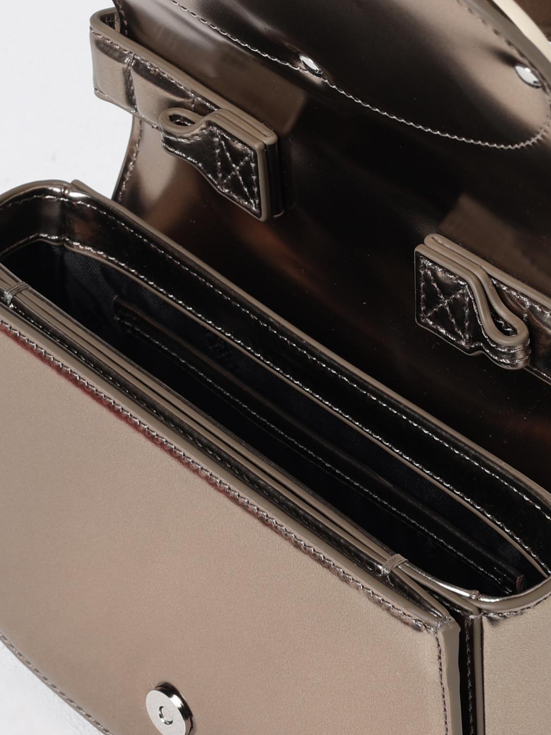 DIcon Metallic Shoulder Bag