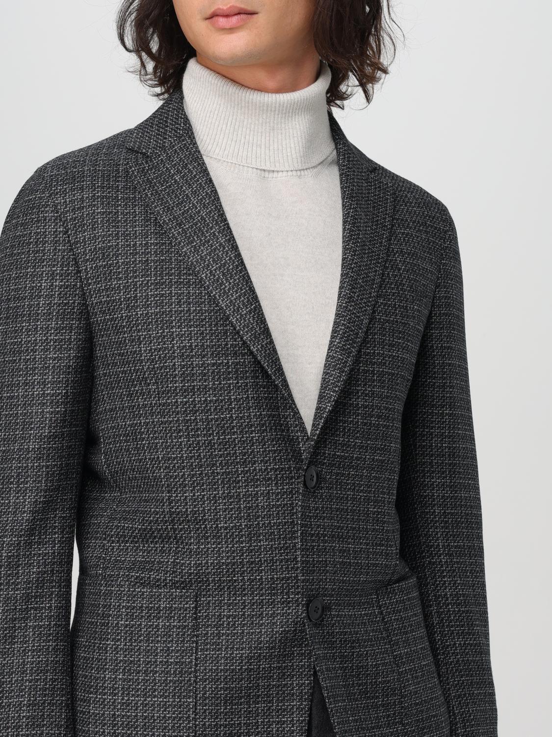 Classic Wool Blazer Textured Design