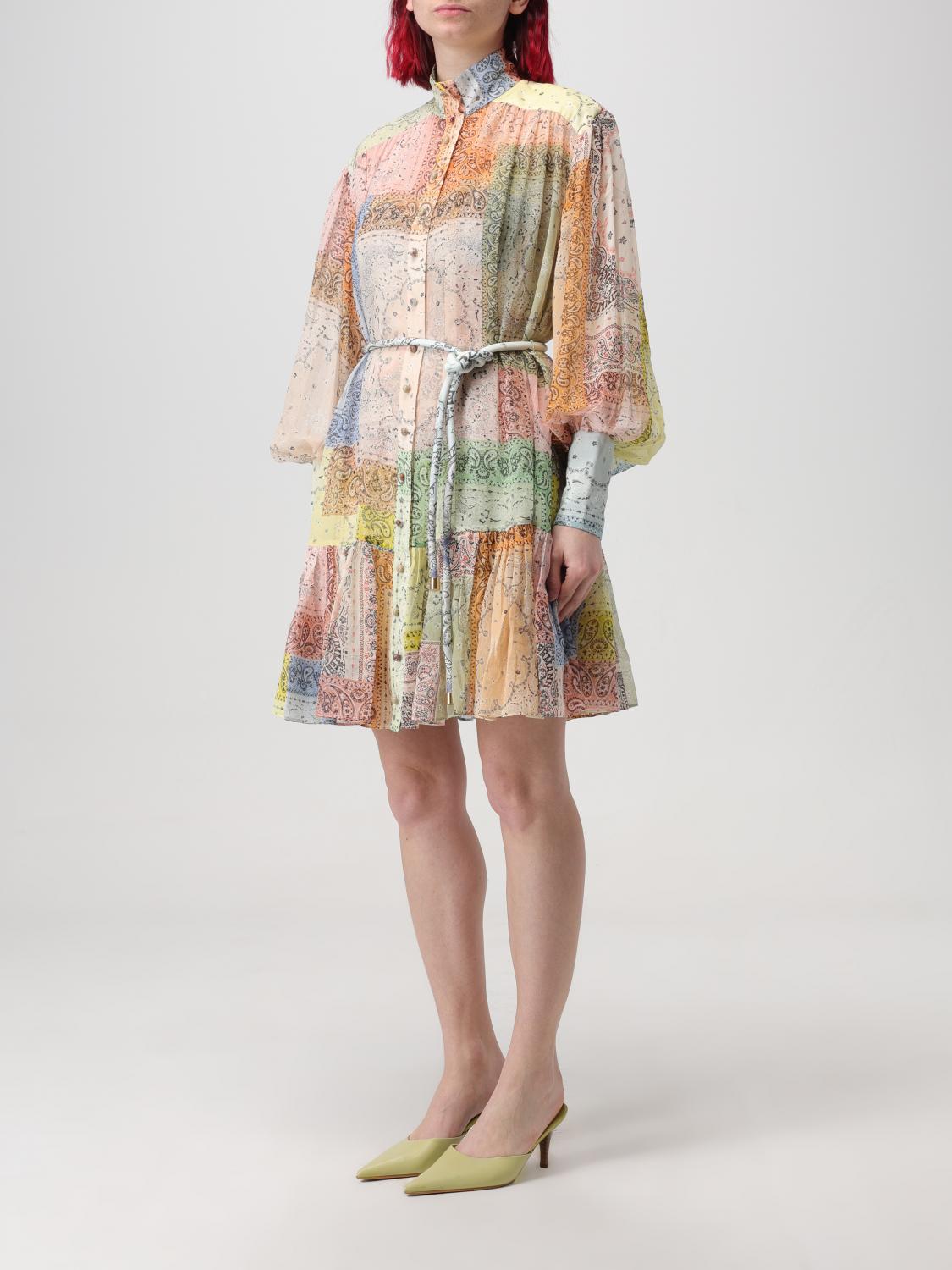 Patchwork Paisley Mini Dress