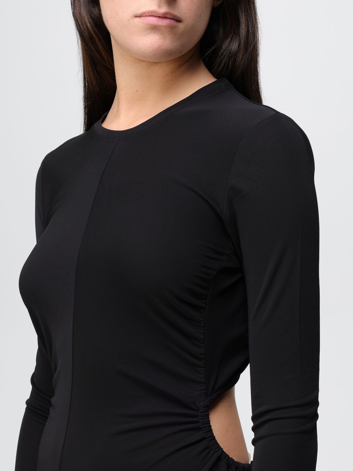 Long Sleeve Jersey Maxi Dress