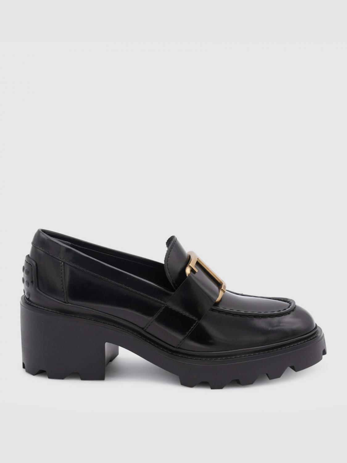 Gommino Platform Loafer Buckle Detail