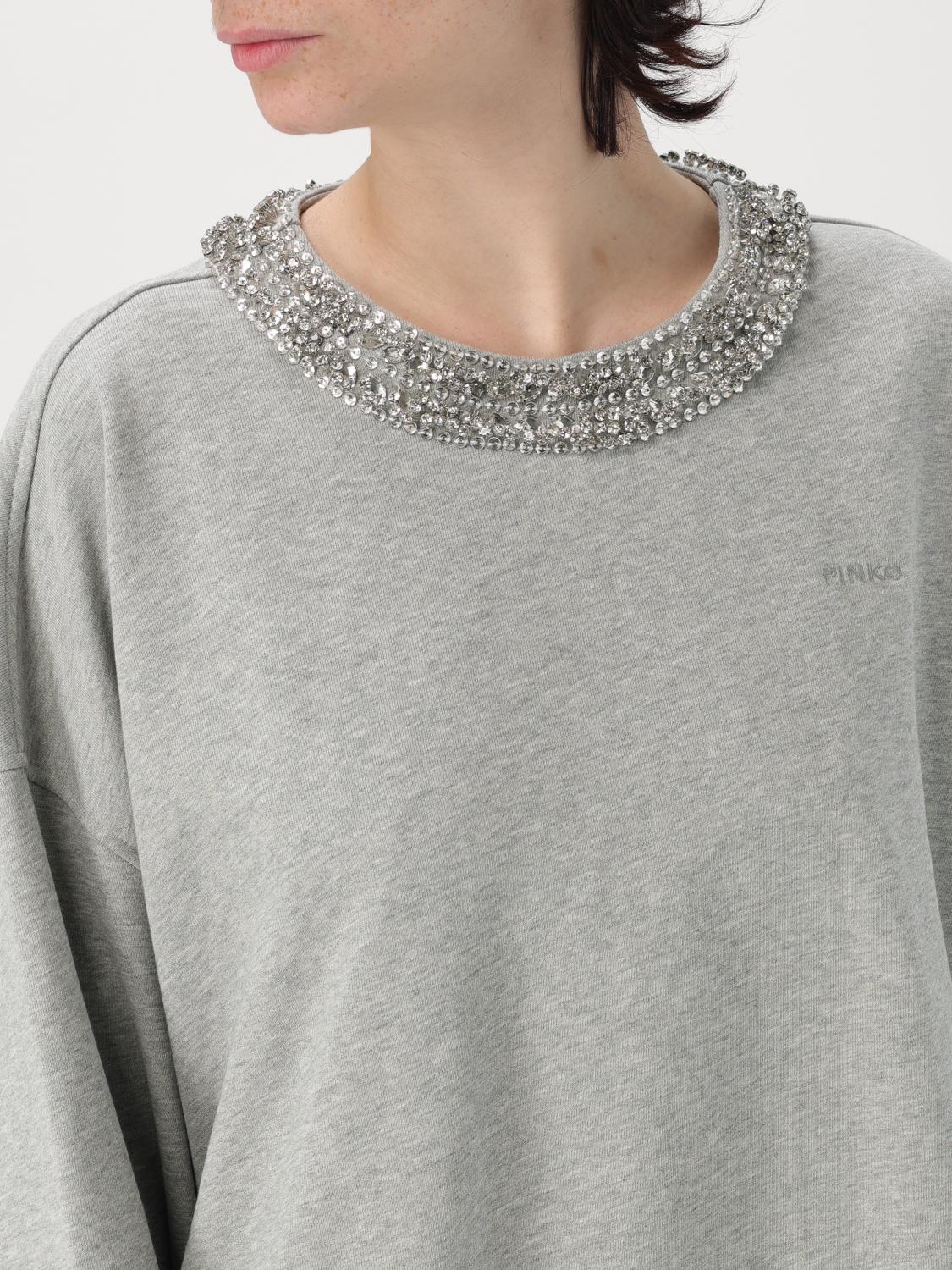 Embellished Neckline Sweater