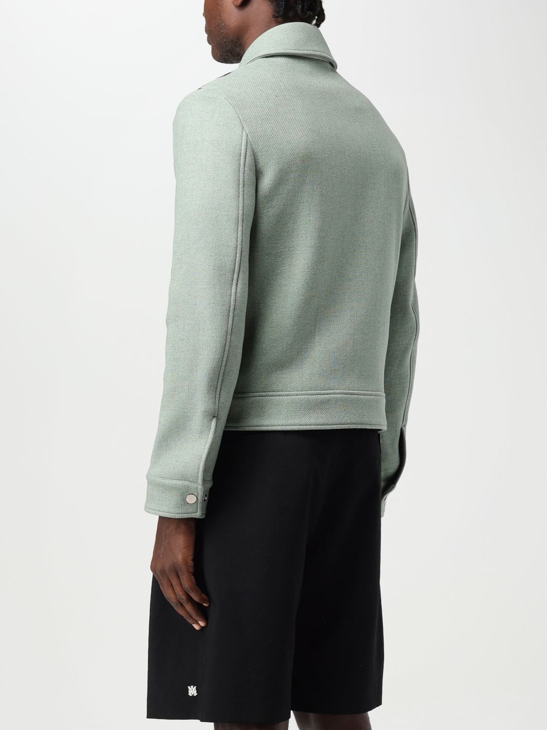 Harlequin Pattern Cropped Jacket