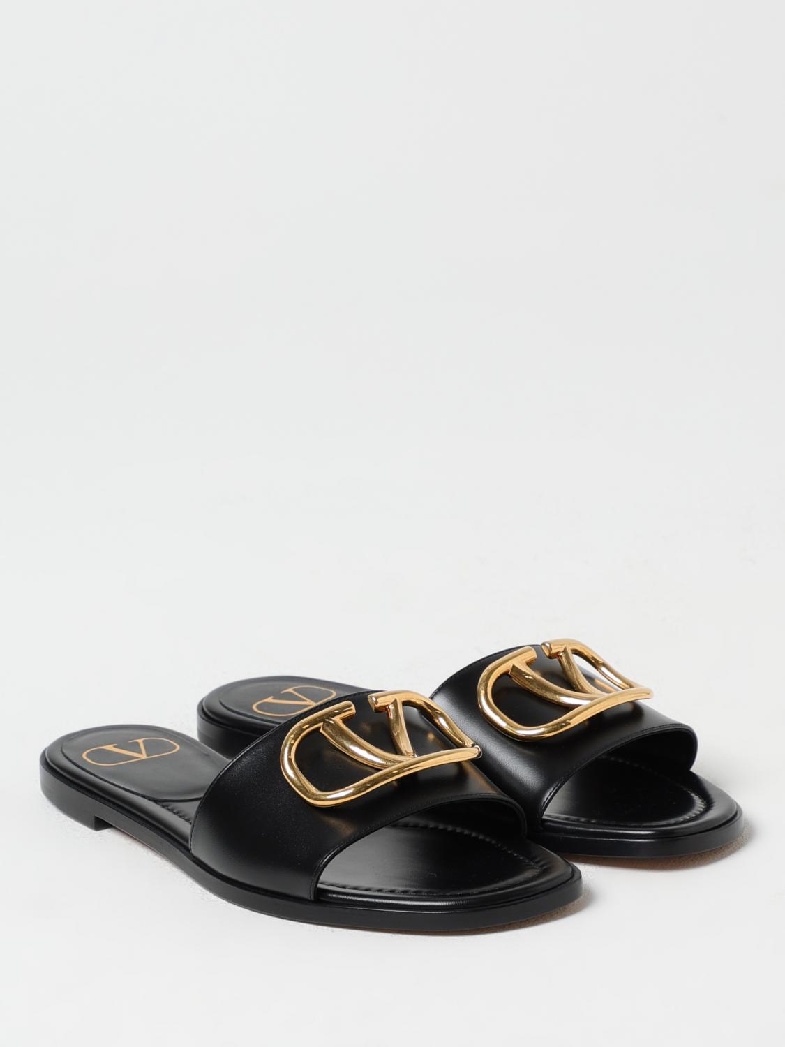 Roman Stud Slide Sandal Leather