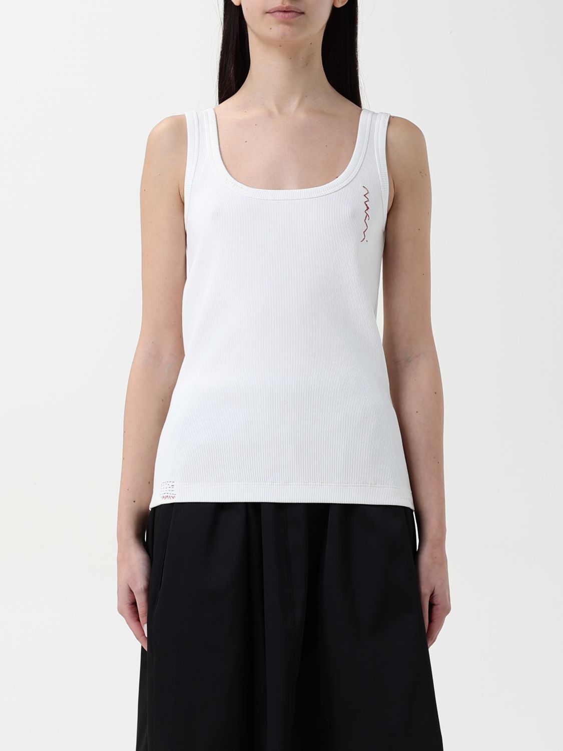 Ribbed Tank Top Slim Fit