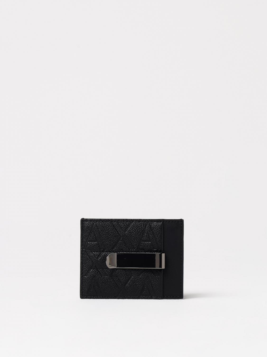 Card Holder Embossed Geometric Pattern