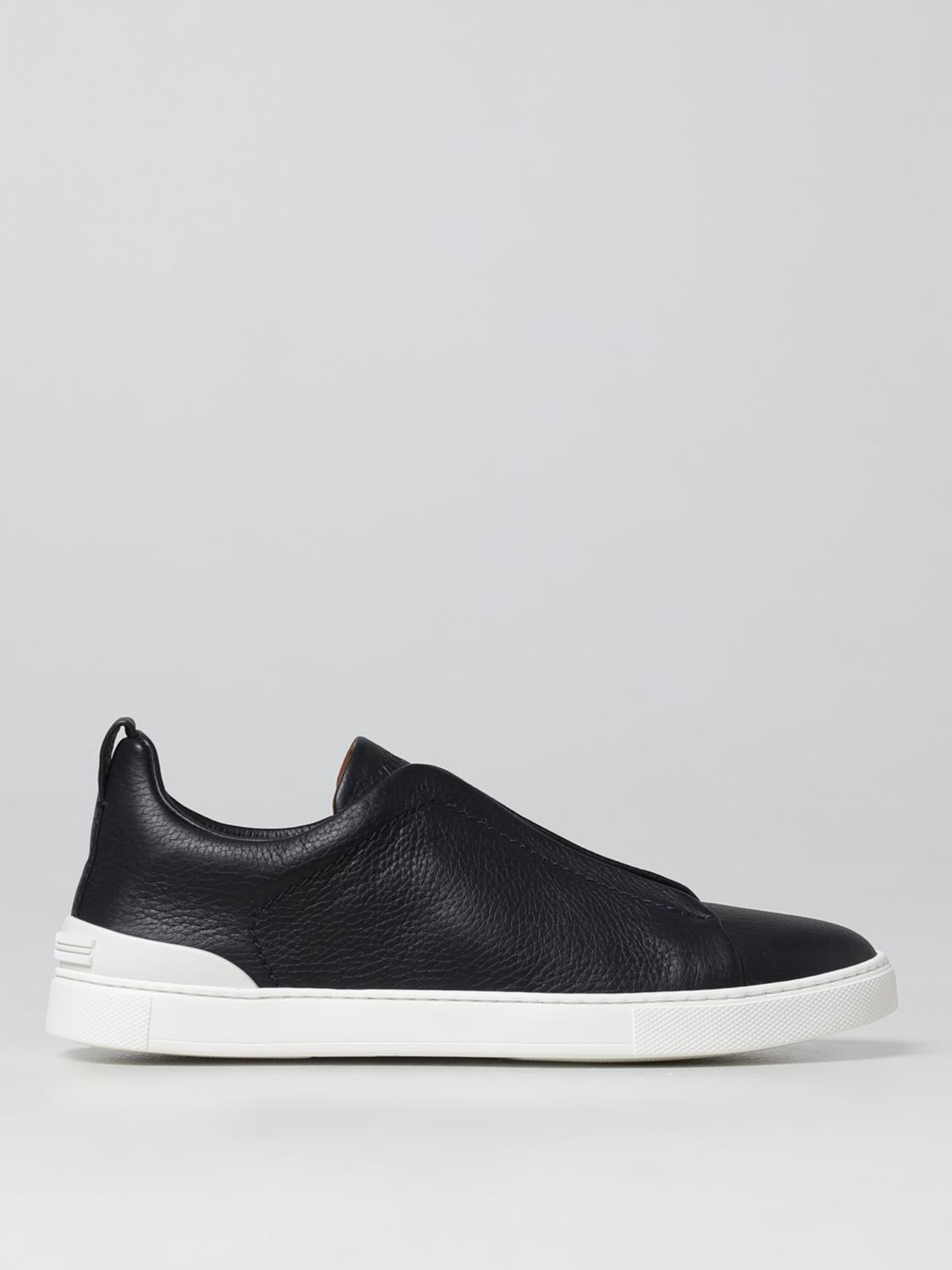 EZ Knit SlipOn Sneaker Leather