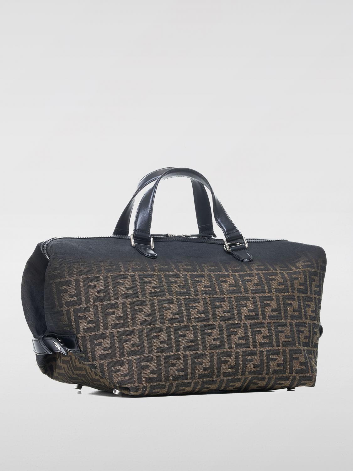 Fendi FF Monogram Boston Bag