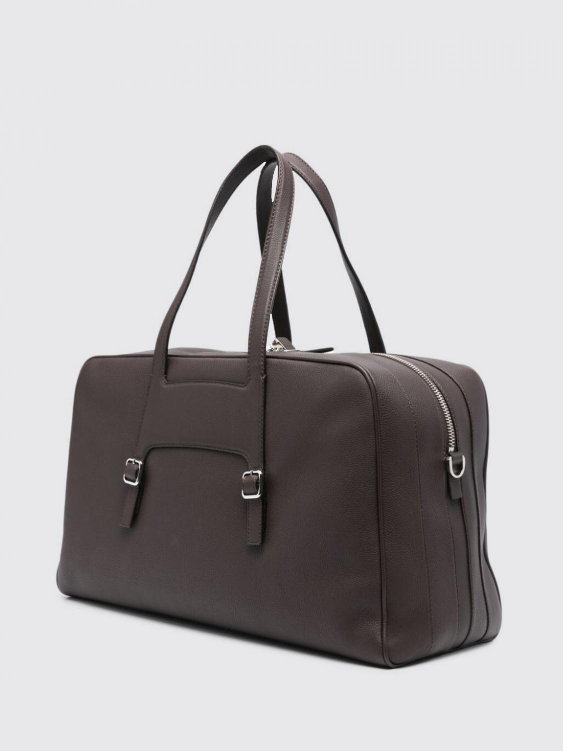 Leather Travel Duffel Bag