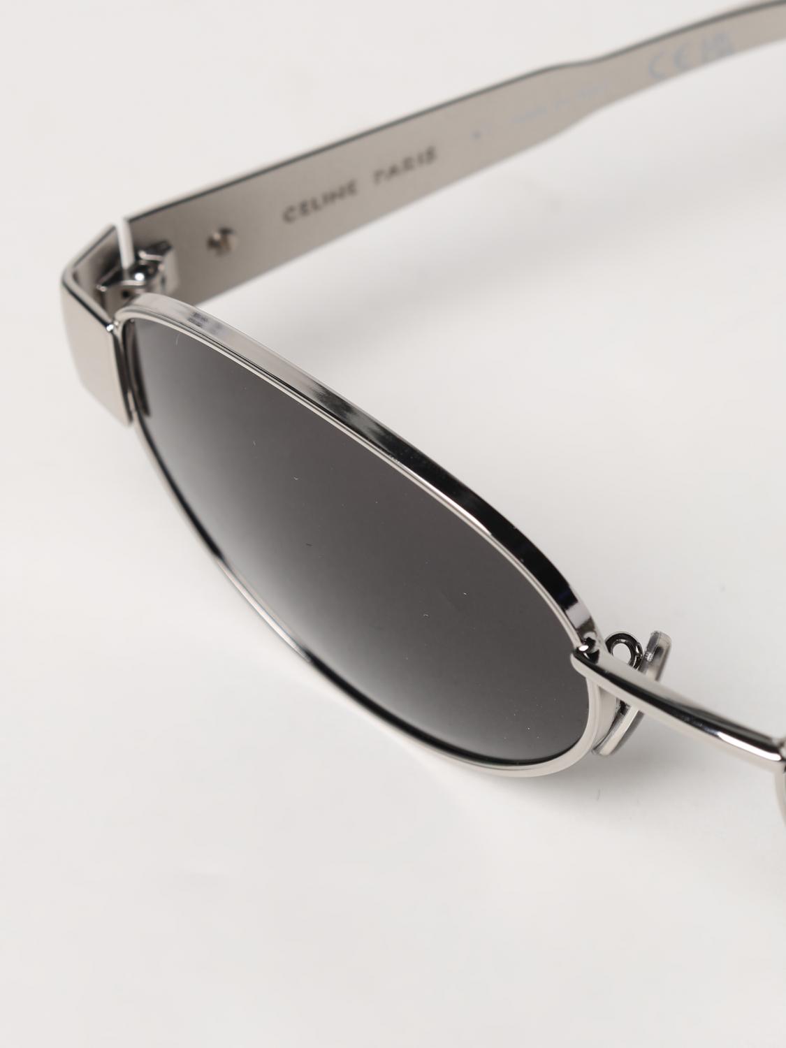 Oval Sunglasses Metal Frame