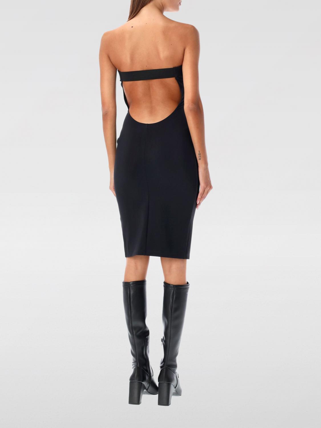ZipFront Bodycon Midi Dress