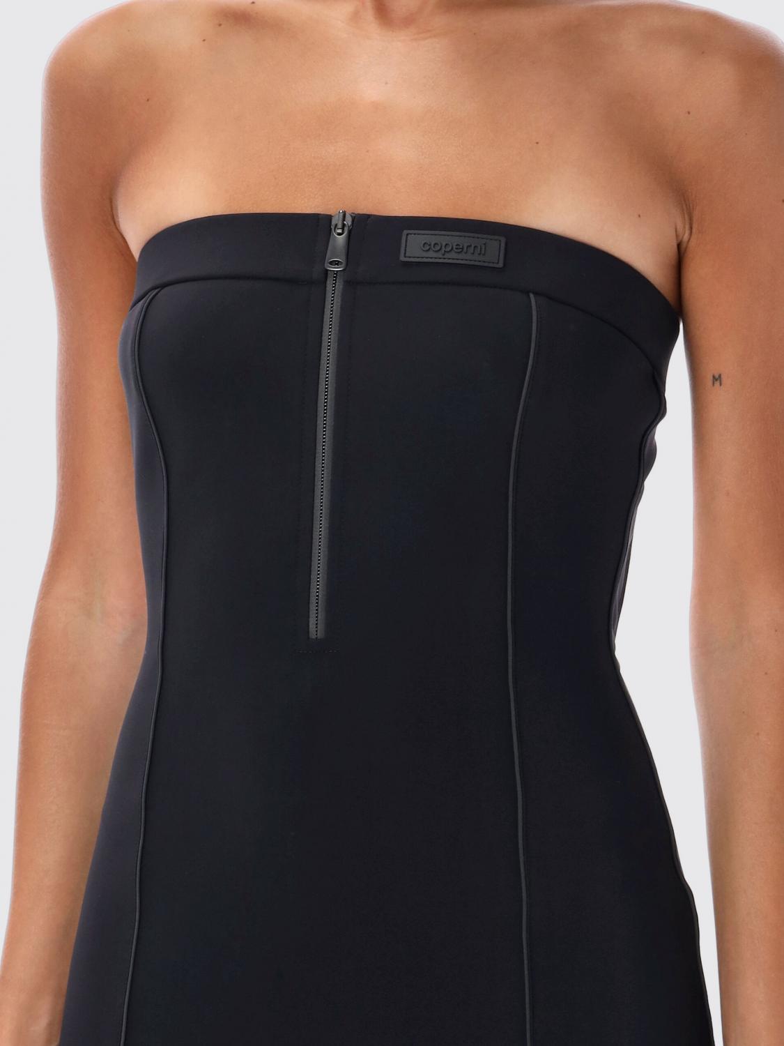 ZipFront Bodycon Midi Dress