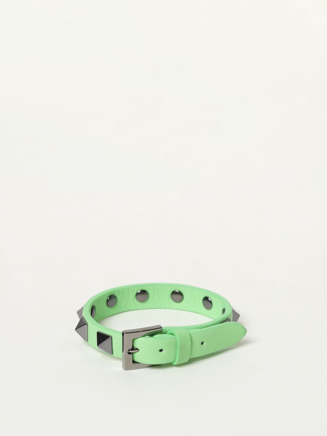 Rockstud Leather Bracelet