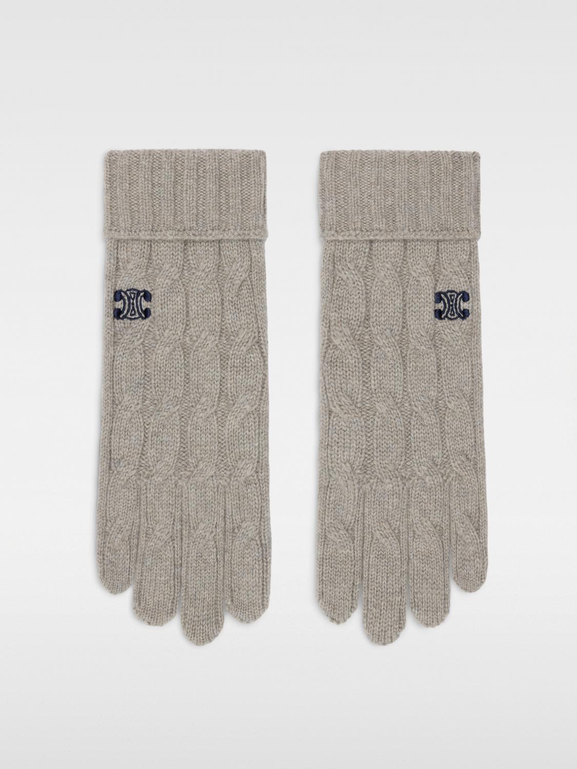 Cashmere Cable Knit Gloves