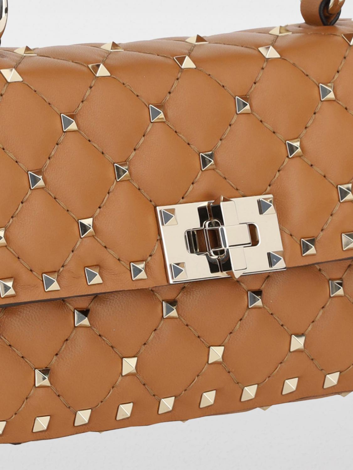 Rockstud Shoulder Bag Quilted Design