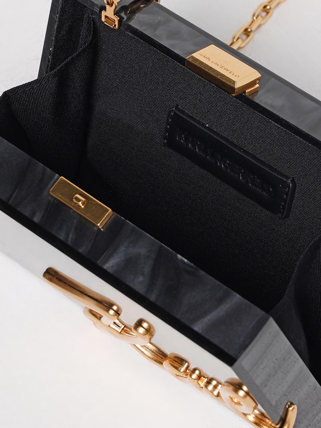 Karl Lagerfeld Signature Clutch