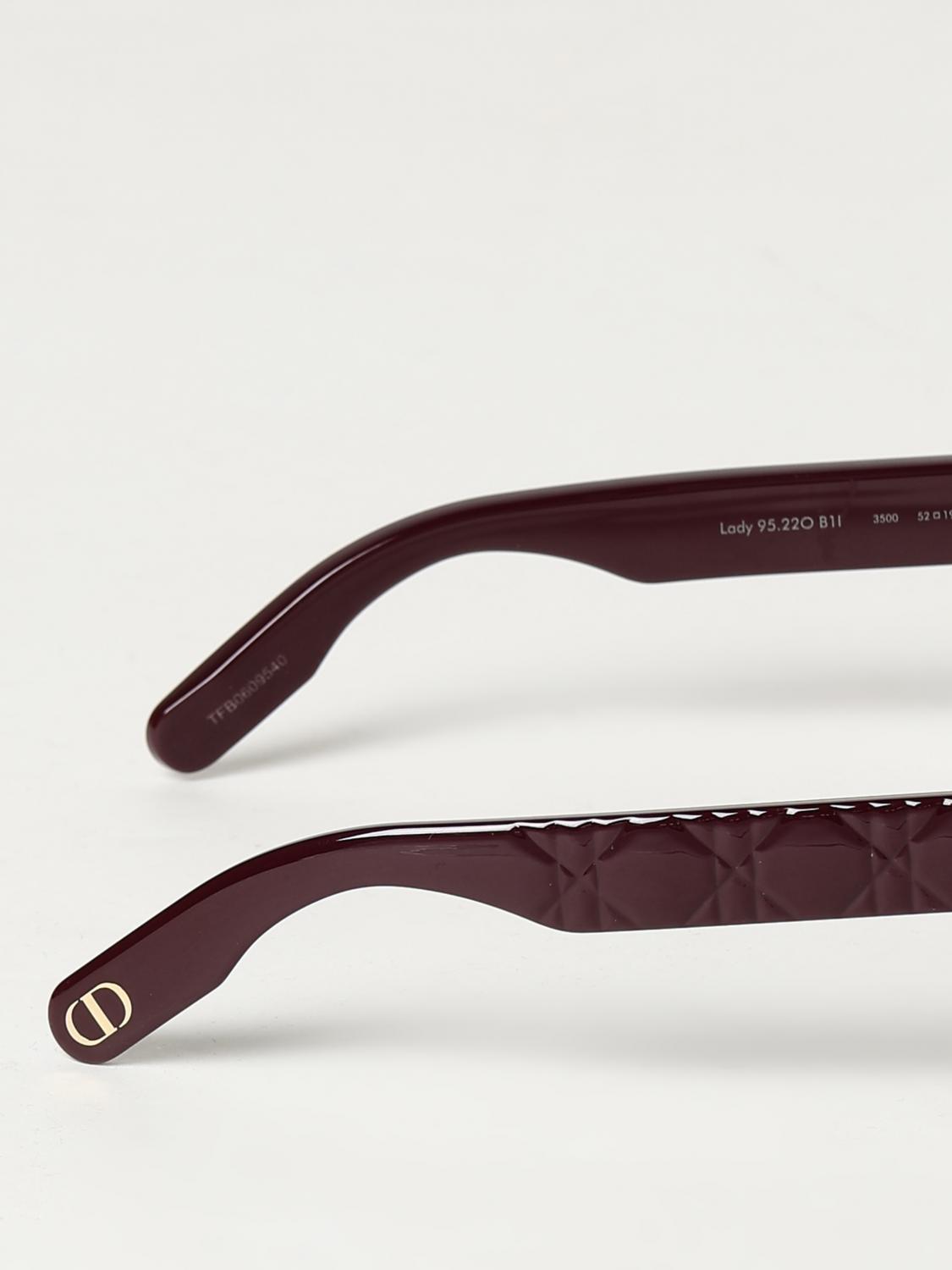 Cat Eye Glasses Quilted Temples