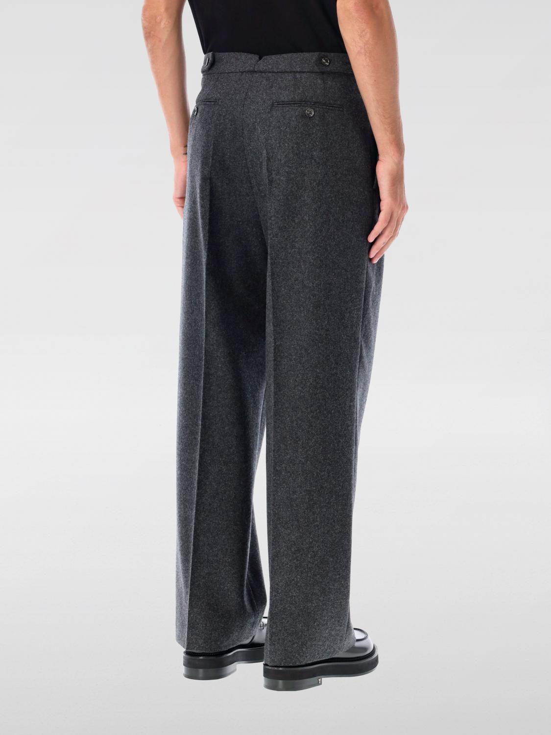 Pleated Wool Trousers