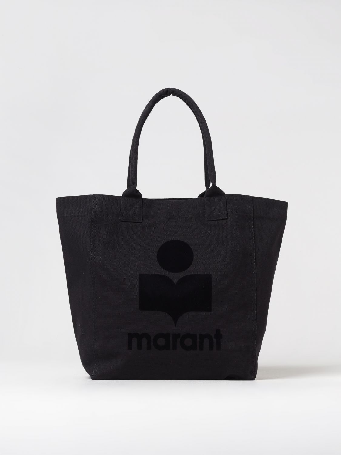 Canvas Tote Bag Black Logo