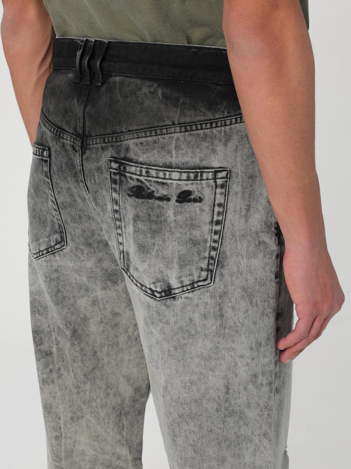 Relaxed Fit Distressed Jeans