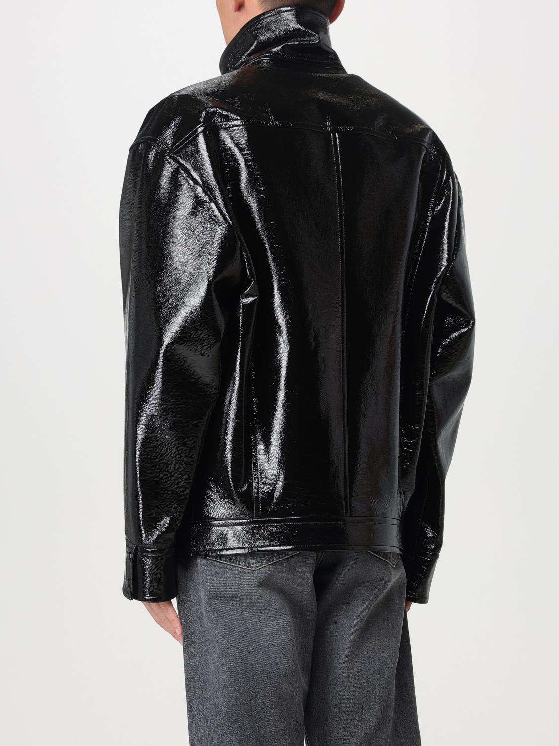 Patent Leather High Neck Jacket