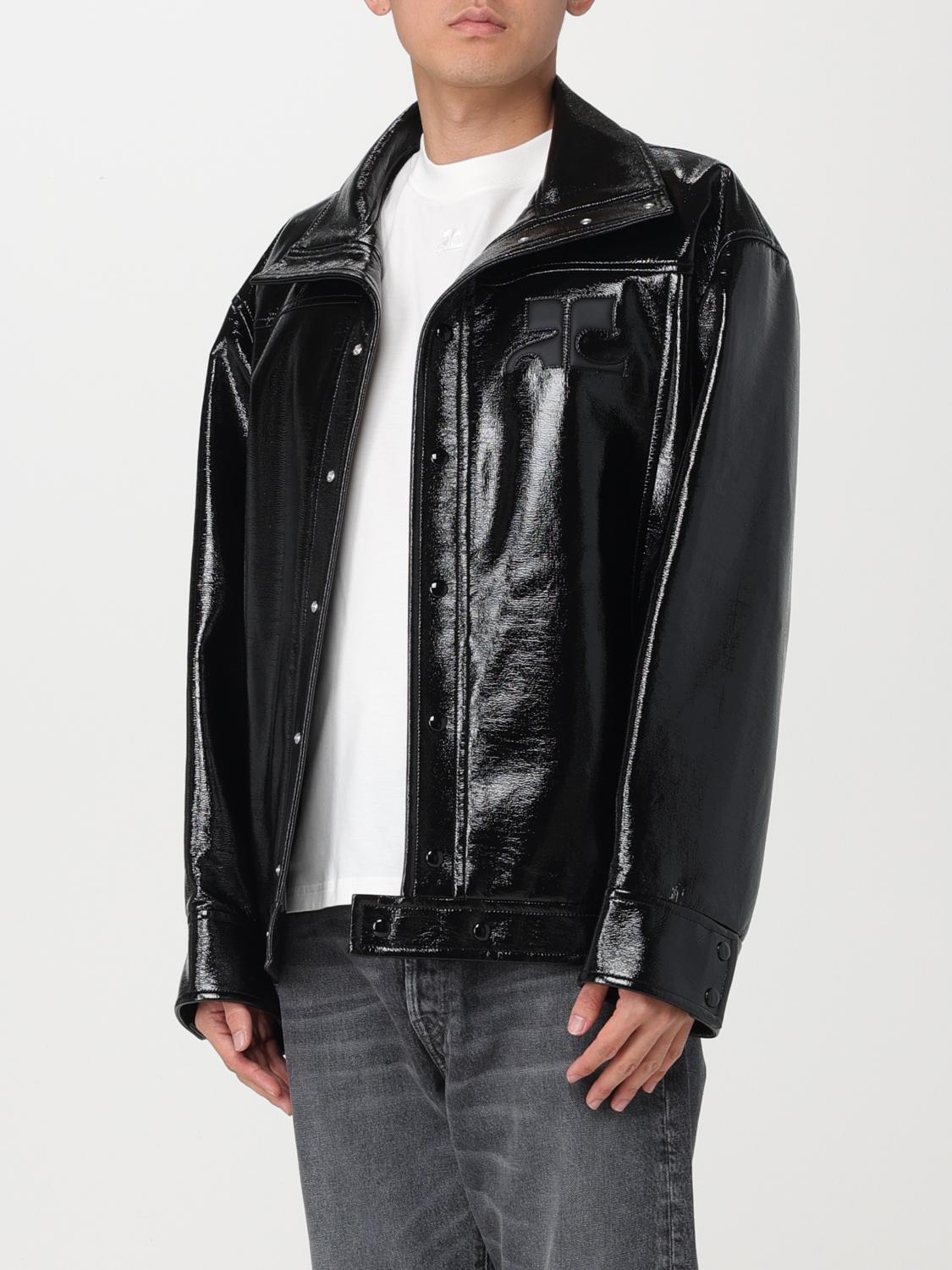 Patent Leather High Neck Jacket