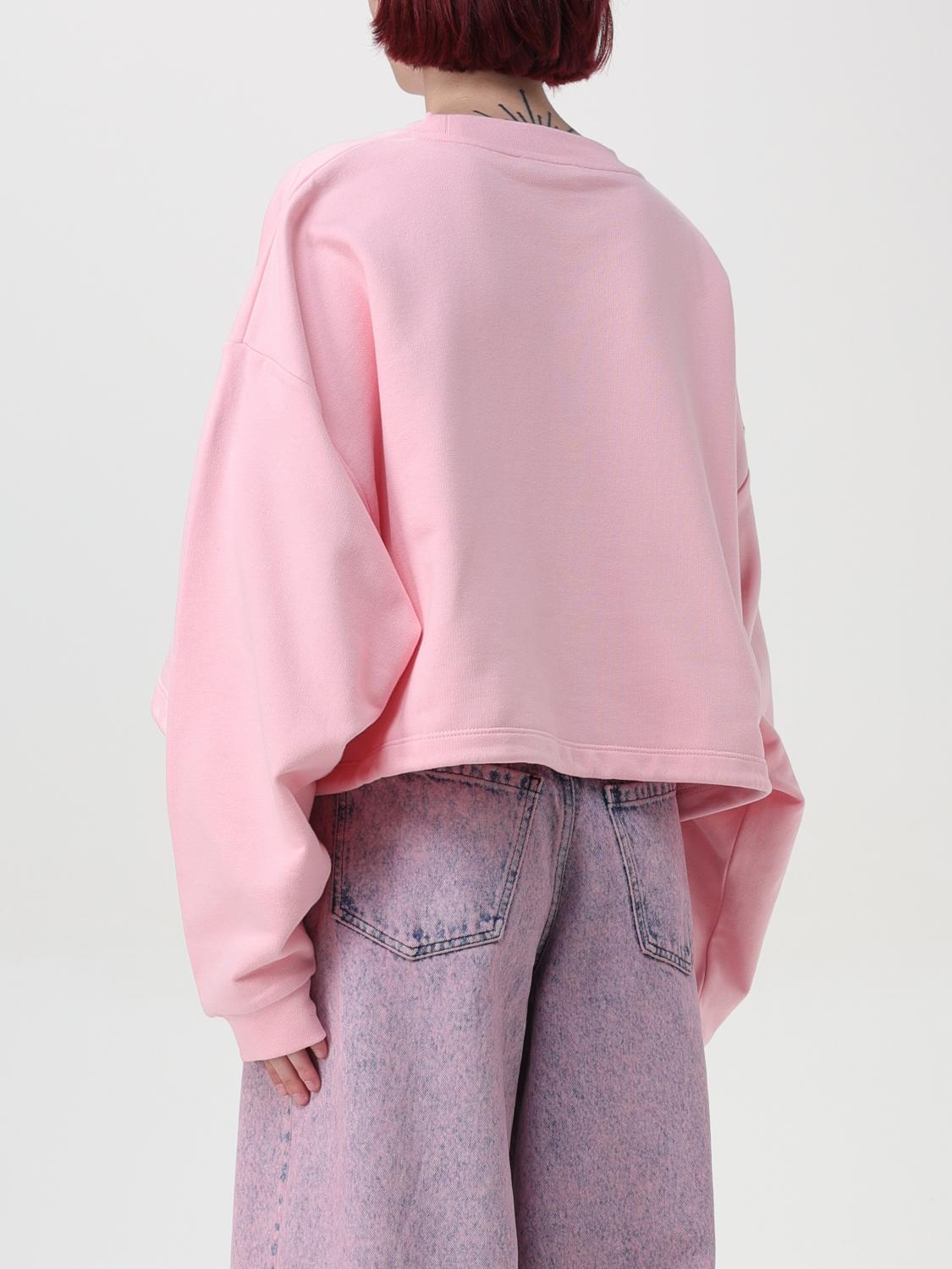 Cropped Crew Neck Long Sleeve Pullover