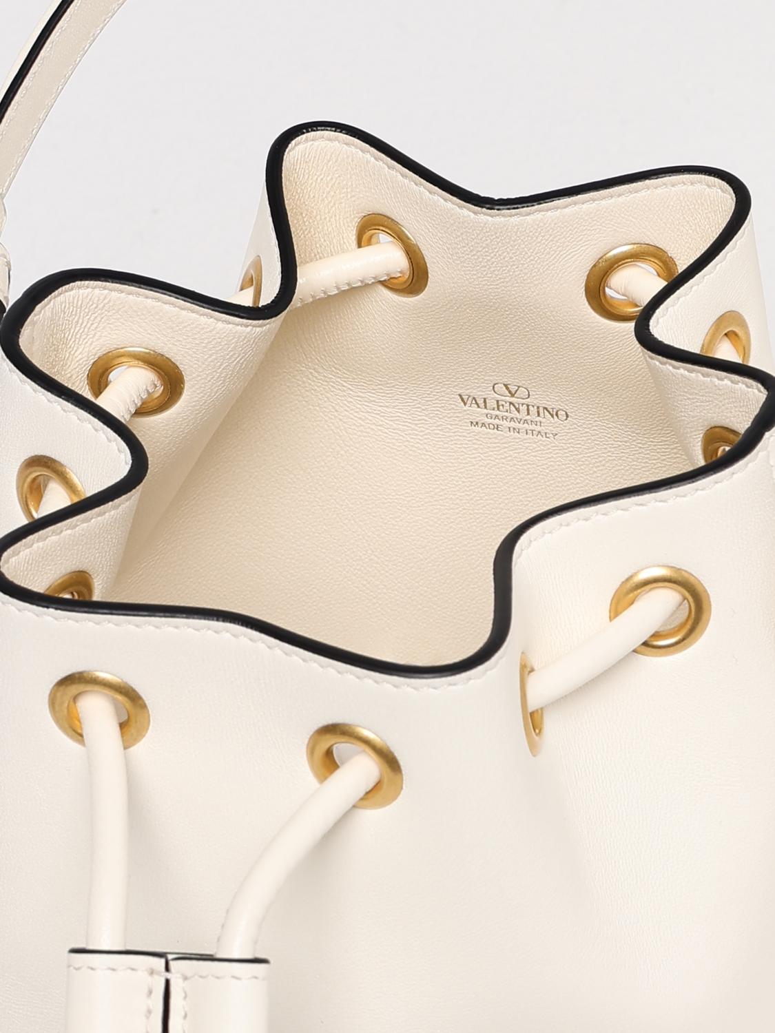 Roman Stud Mini Bucket Bag