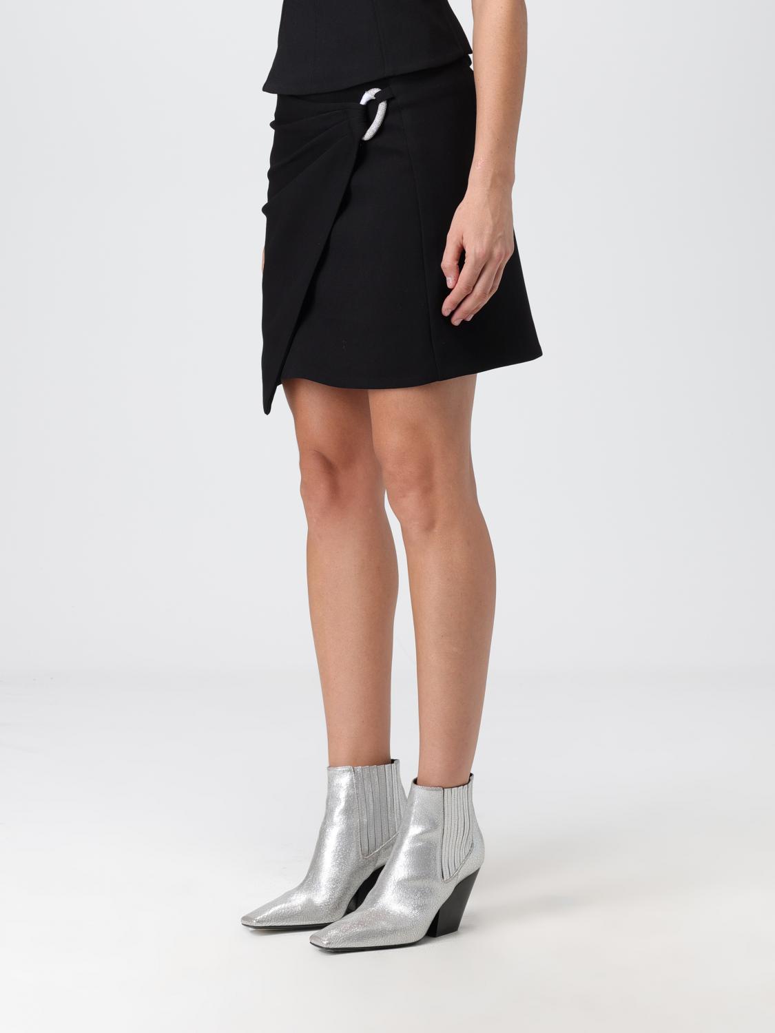 Mini Skirt Wrap Detail