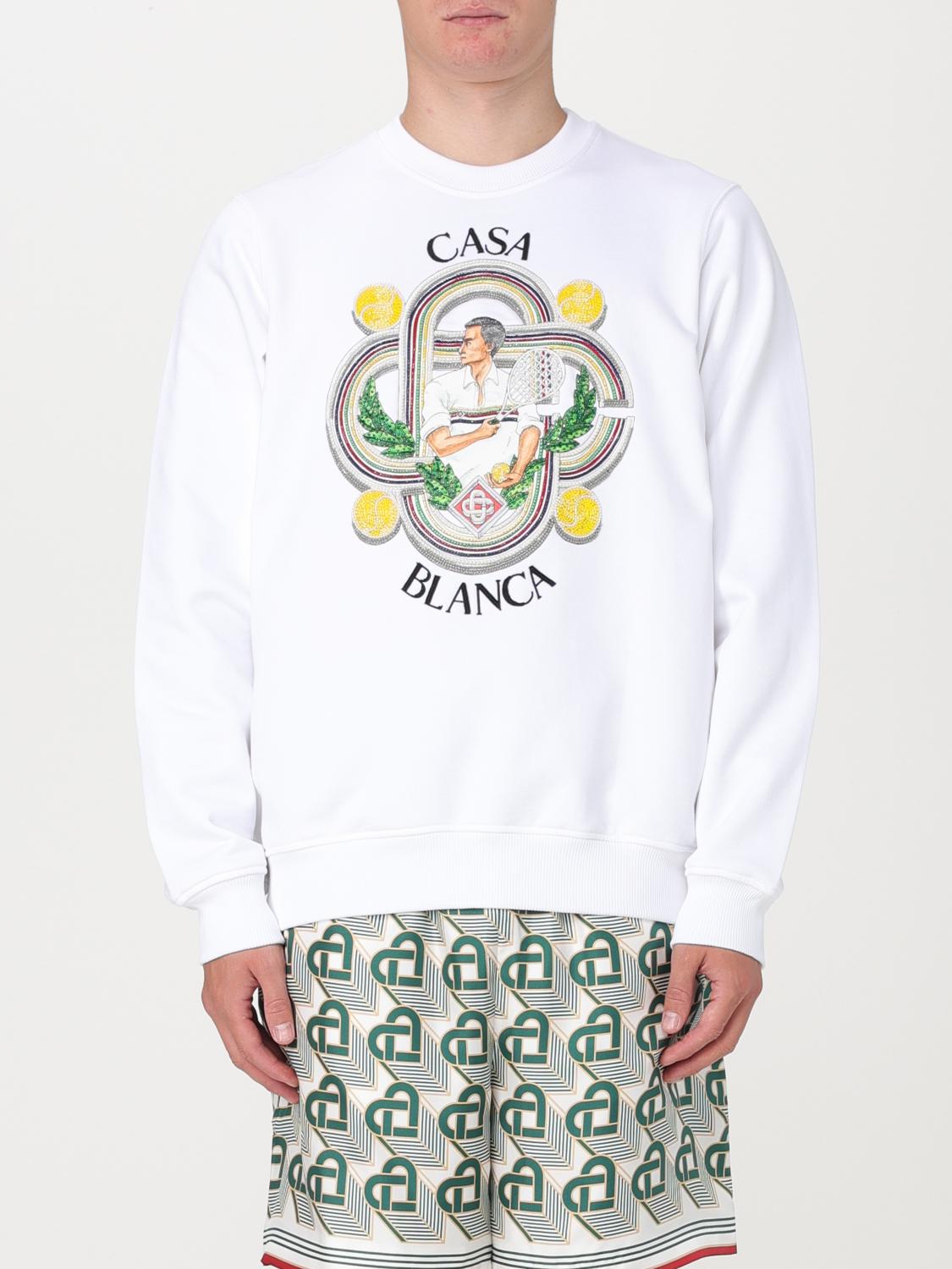 Tennis Player Graphic Sweatshirt