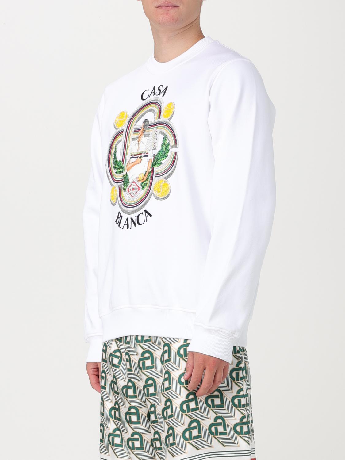 Tennis Player Graphic Sweatshirt