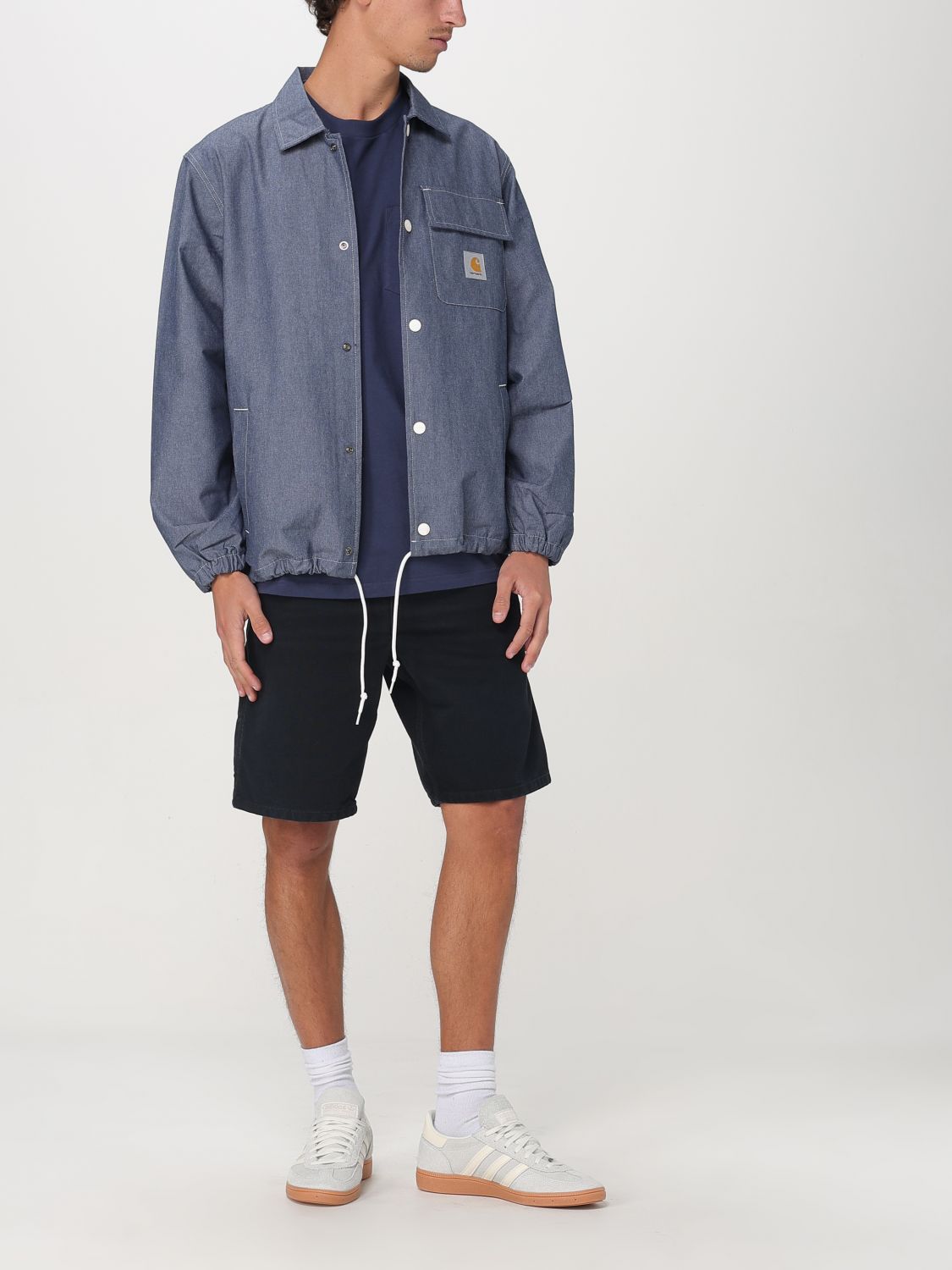 Coach Jacket Denim Outerwear