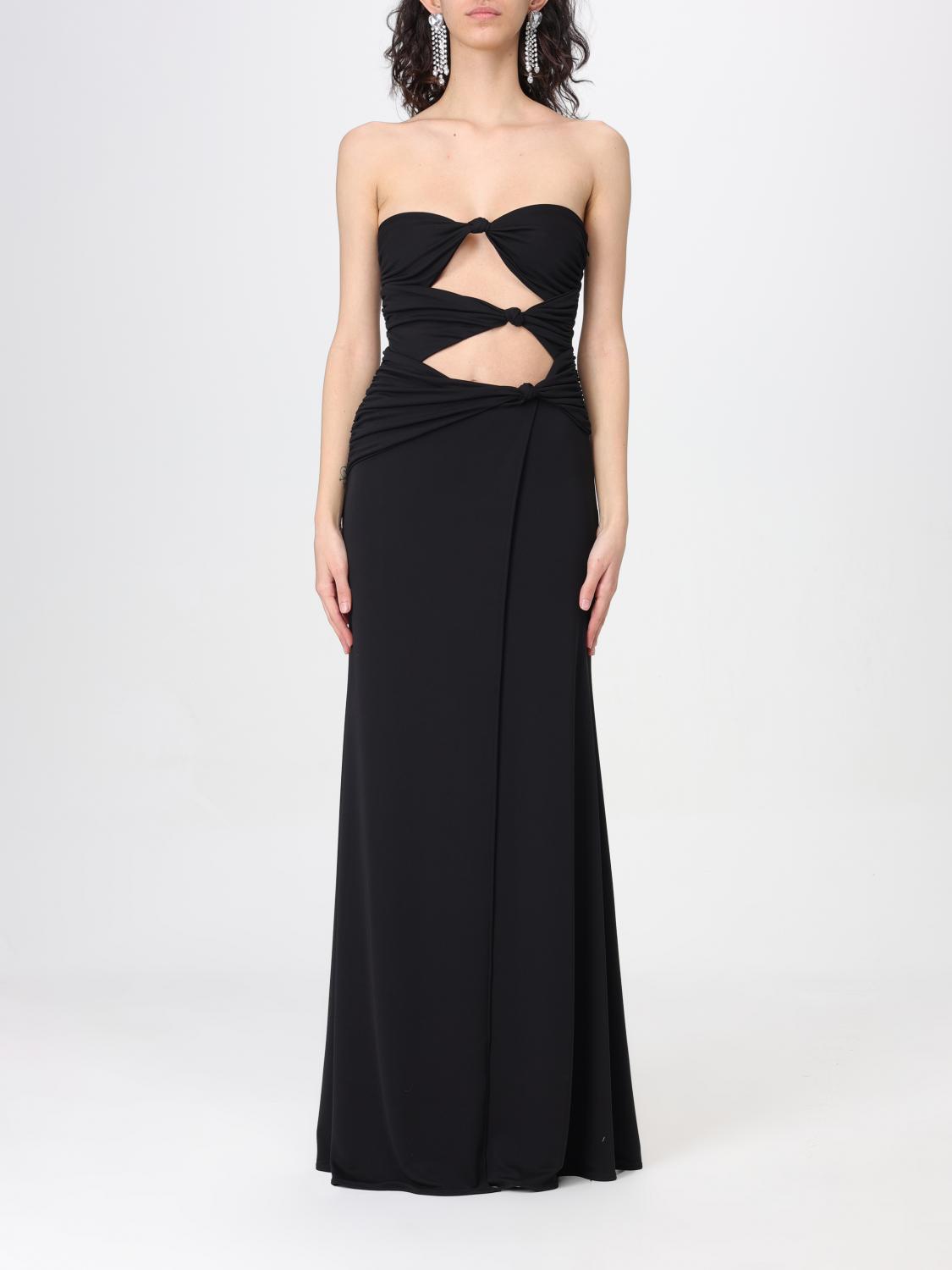 Cutout Knotted Maxi Dress