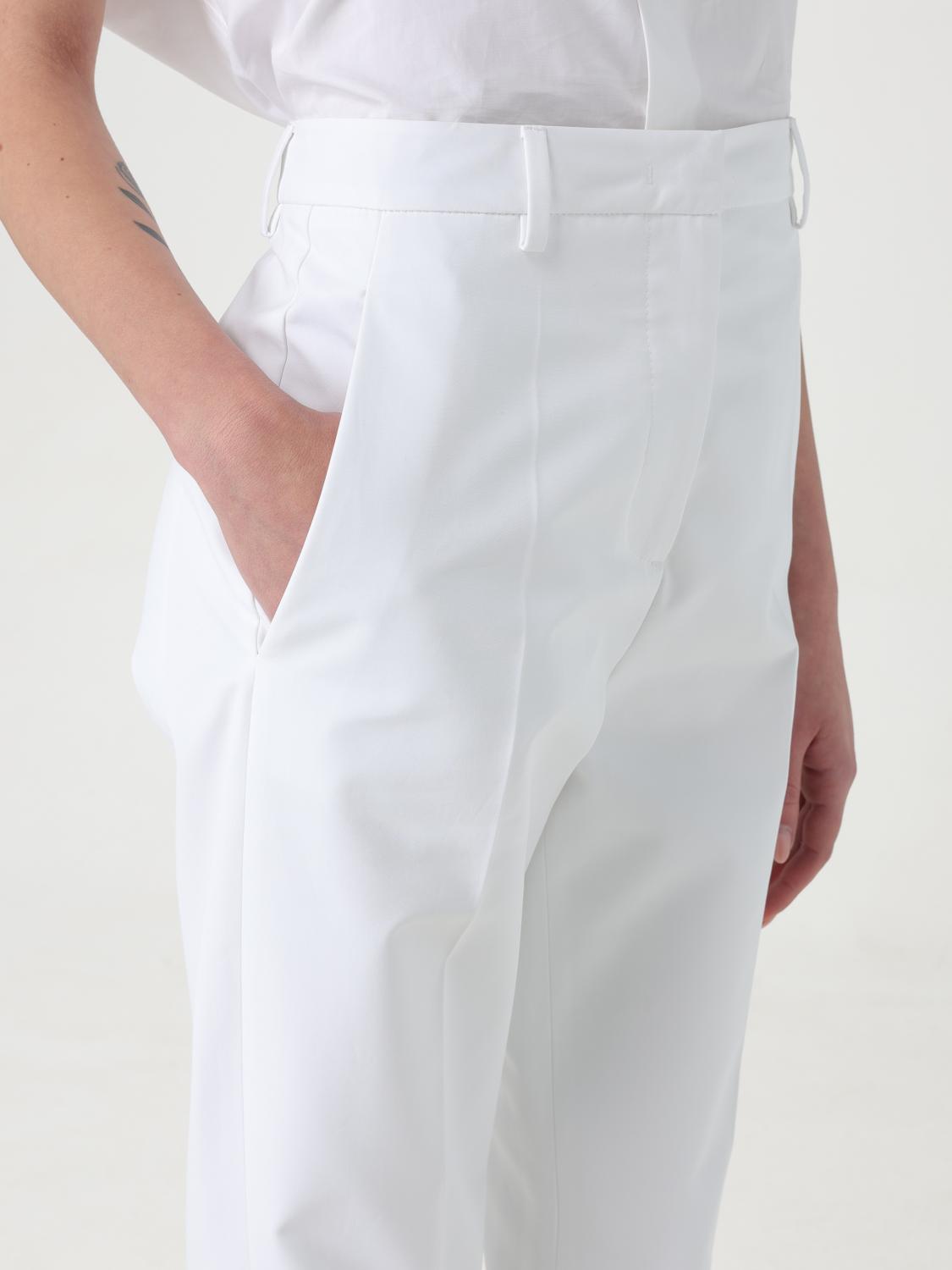 Straight Leg Cotton Pants