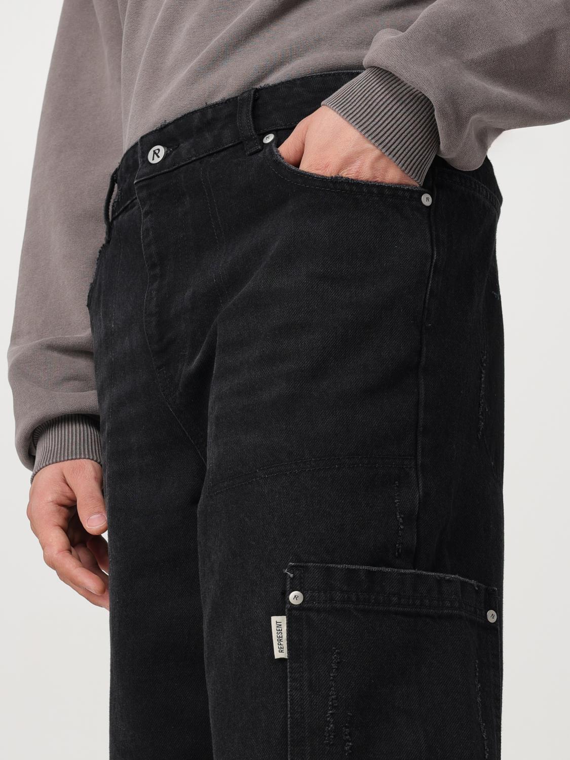 Cargo Jeans with Multiple Pockets
