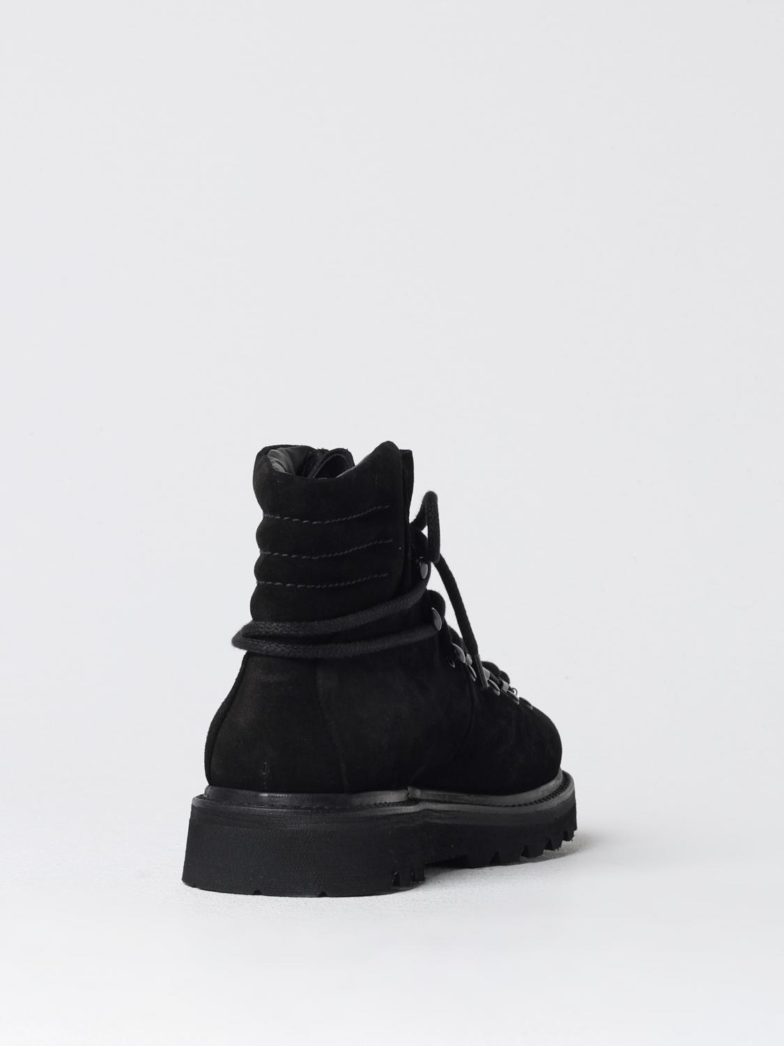 Conny Black Suede Hiking Boots