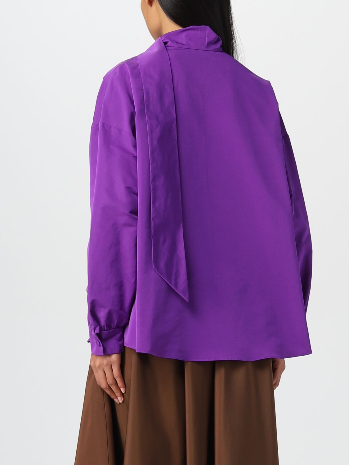 TieNeck Keyhole Blouse