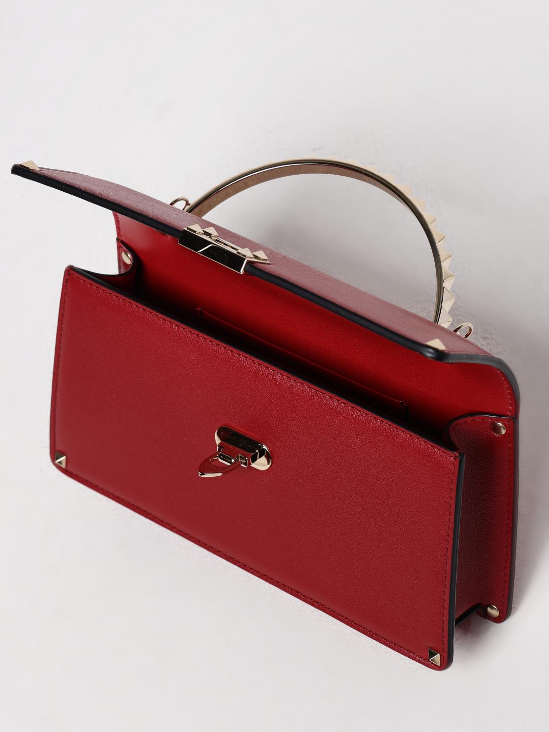 Mini Roman Stud Top Handle Bag