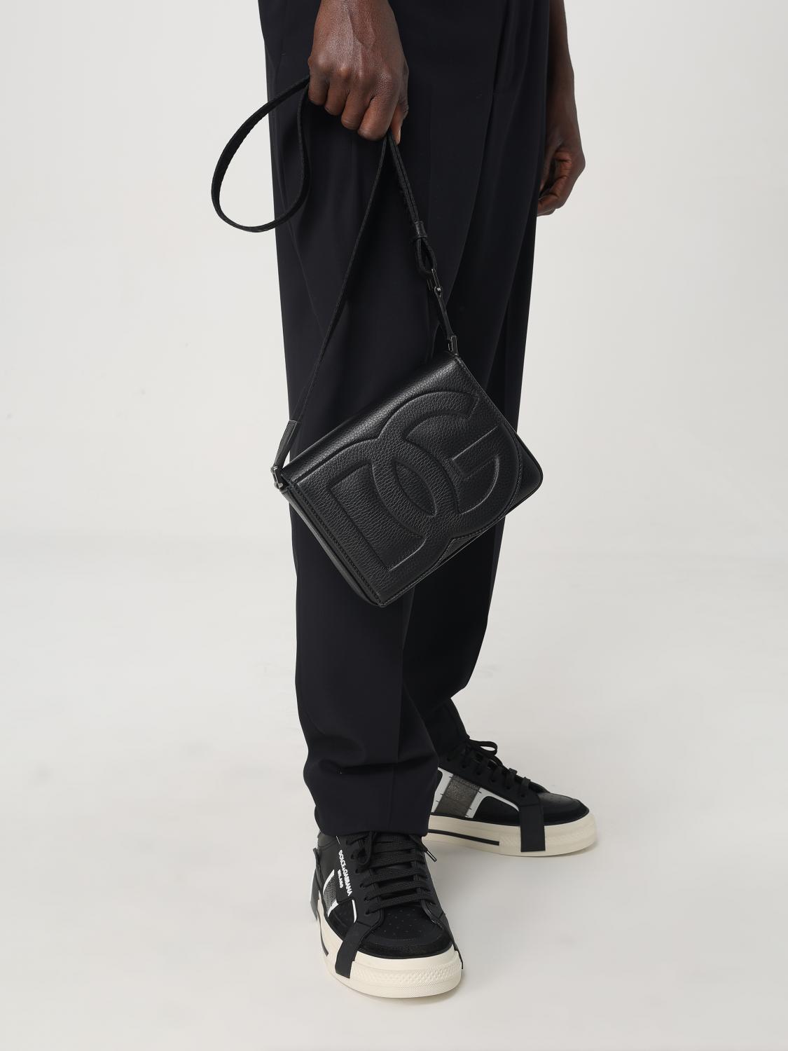 DG Logo Embossed Shoulder Bag