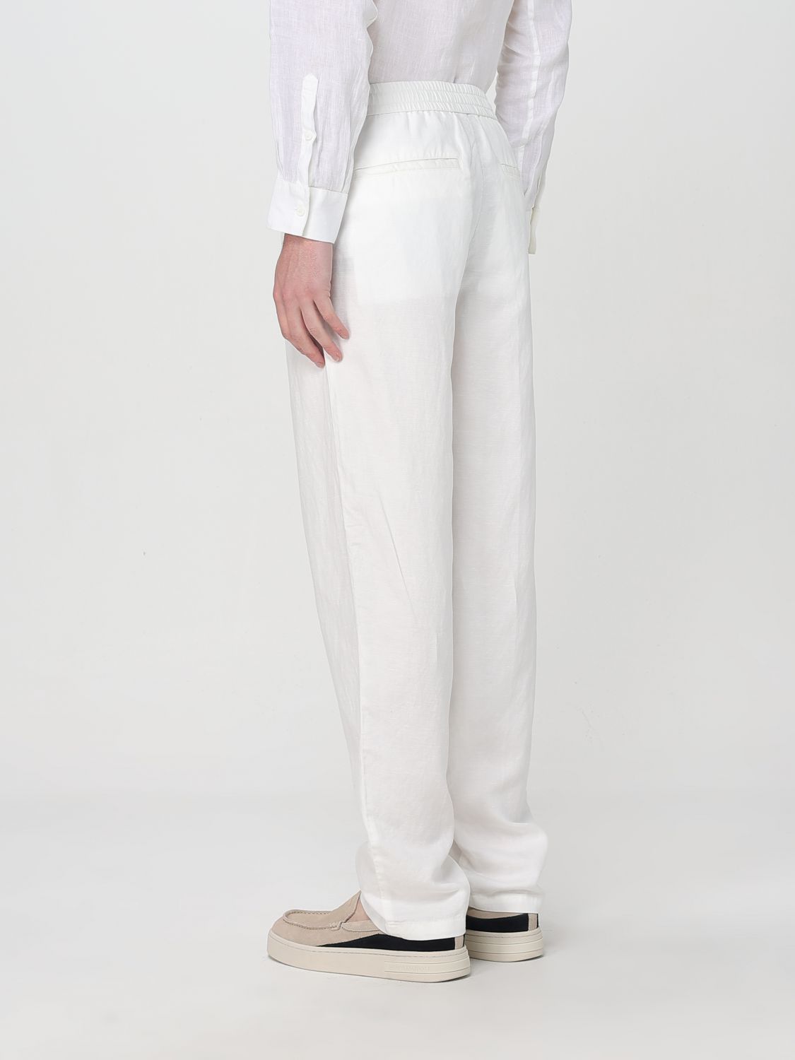 Relaxed Fit Linen Pants