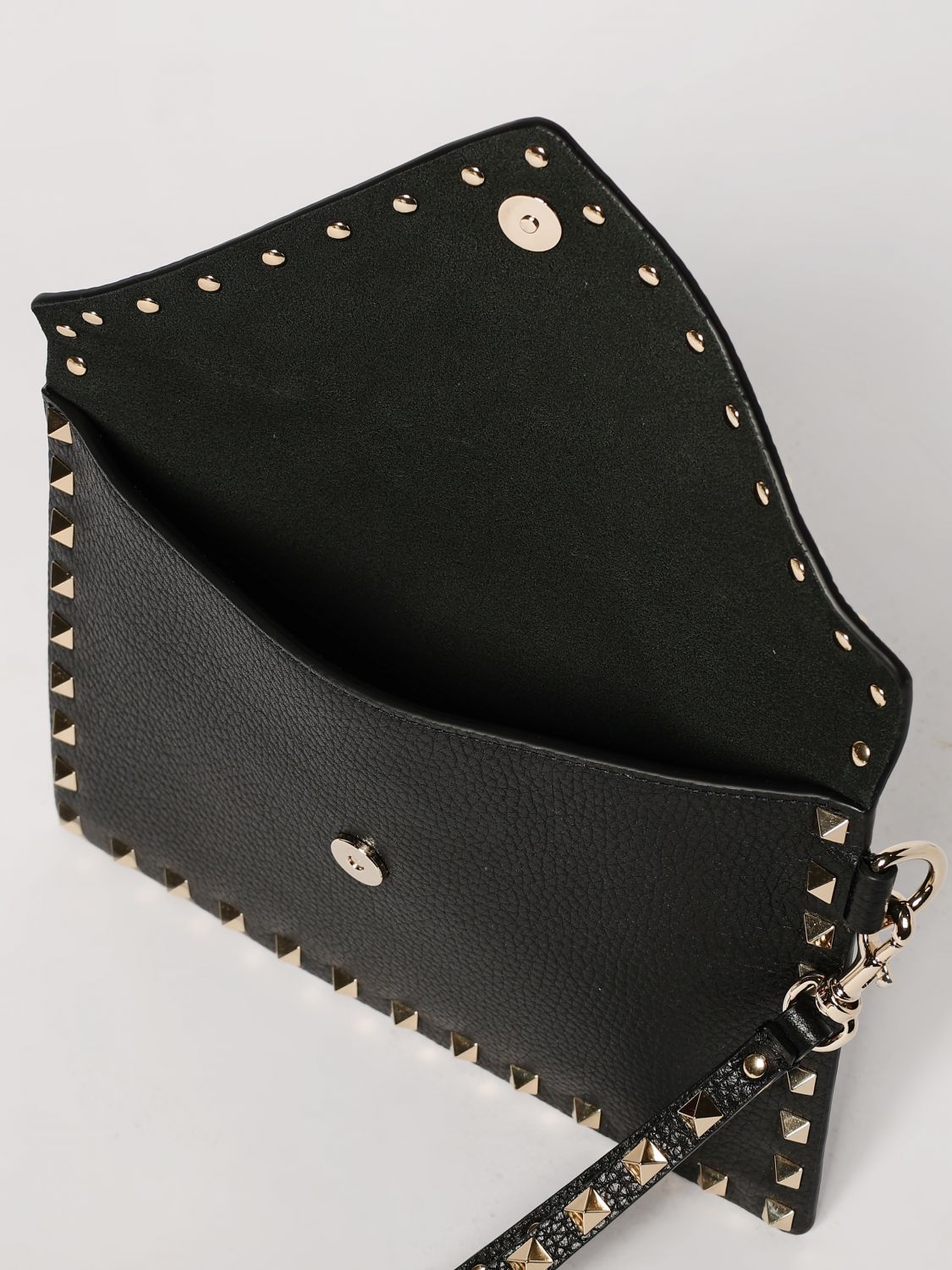 Rockstud Envelope Clutch