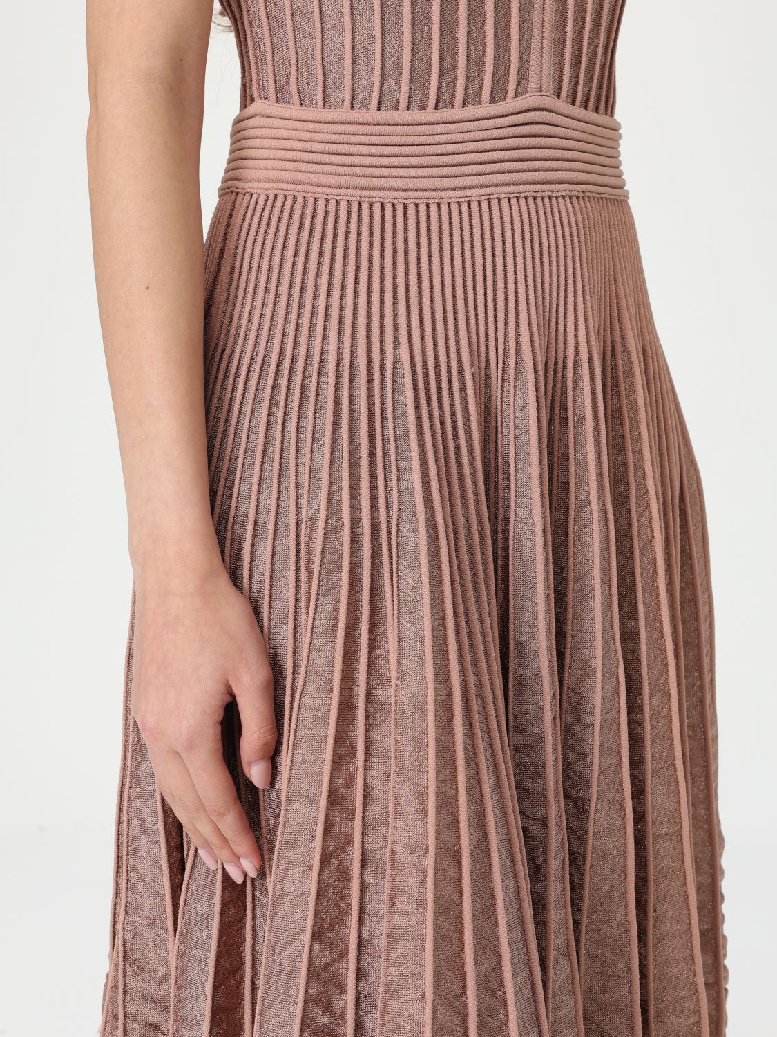 Elegant Knitted Midi Dress