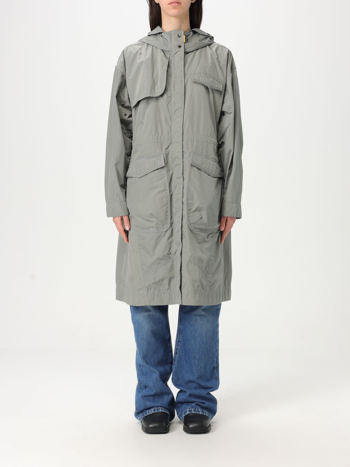 Long Hooded WaterResistant Jacket