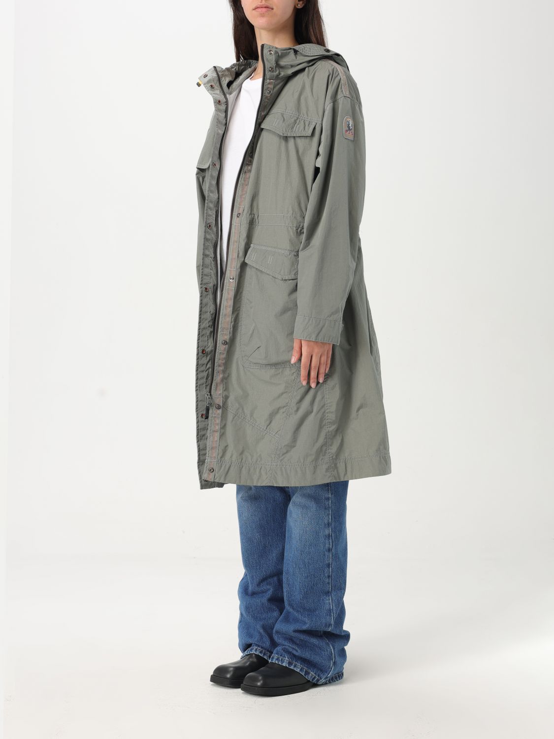 Long Hooded WaterResistant Jacket