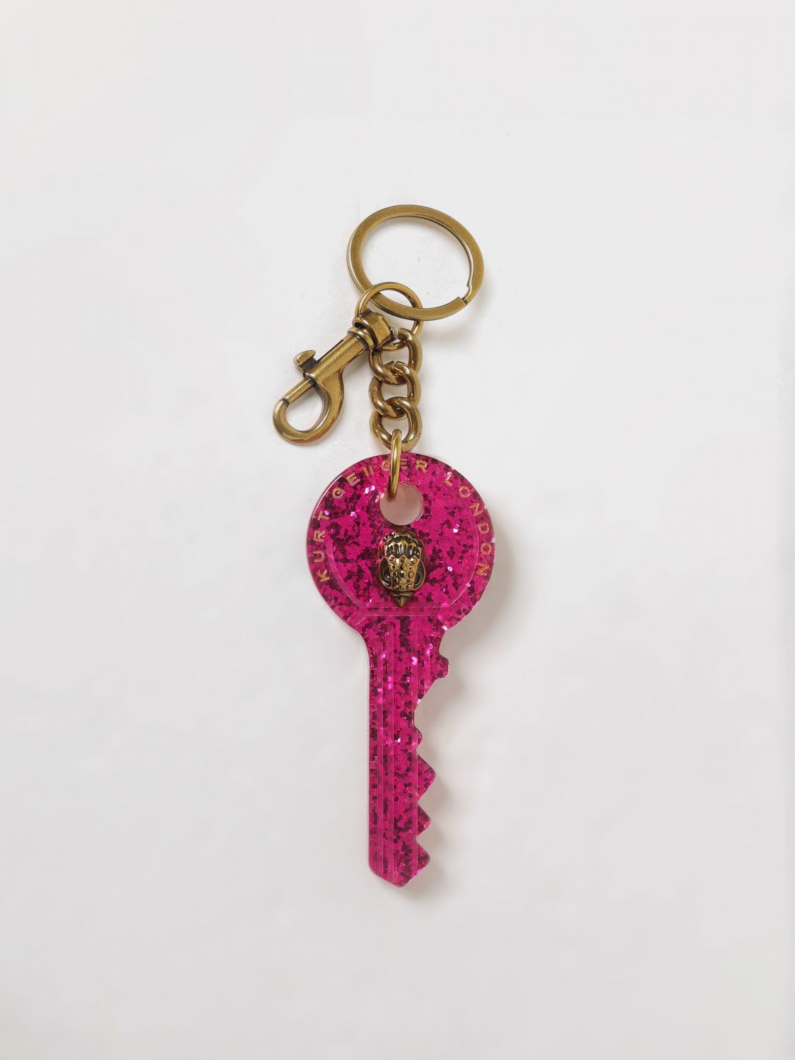 Glitter Key Keychain