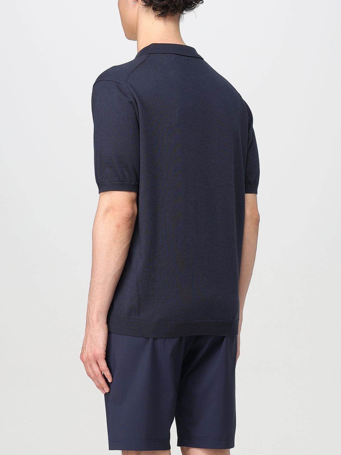 Knitted Short Sleeve Polo Shirt