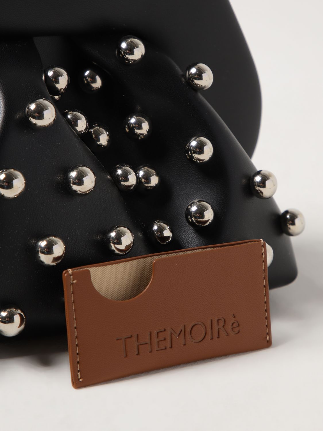Studded Mini Bag Beaded Handle